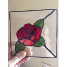 Stained glass-Rose